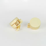 A pair of cream-colored fans.
