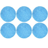 Blue Microfiber Mop Polishing Pad Pack